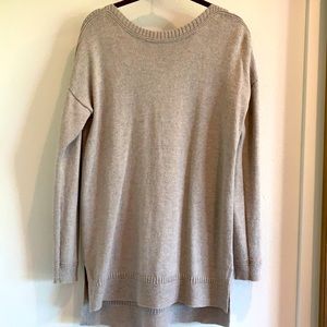 Oatmeal Tunic Sweater